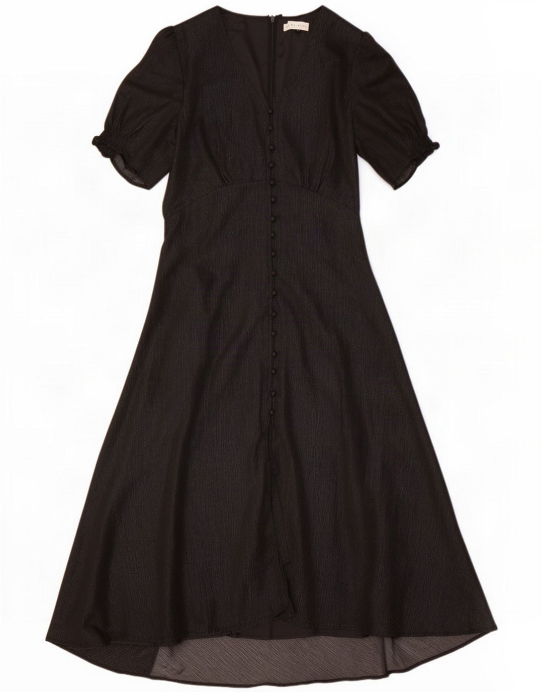 Rowen Avenue Dame Maxi Dress UK 12 Medium Black Polyester