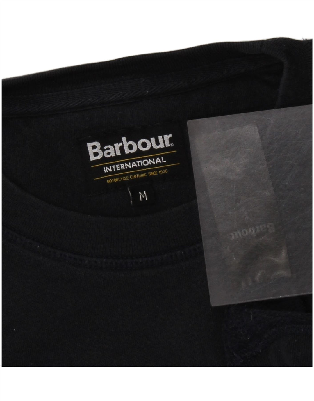 BARBOUR Grafisk sweatshirt til mænd Medium marineblå bomuld