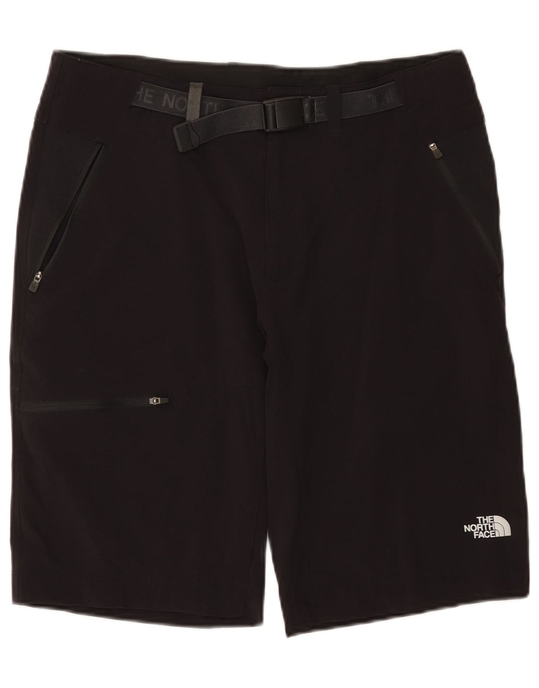 The North Face Herre Graphic Cargo Shorts W34 Large Black Nylon
