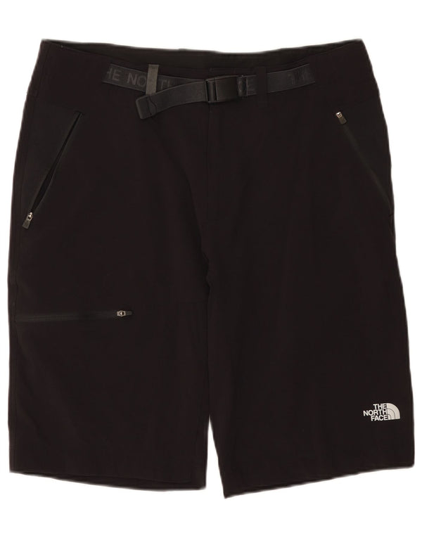 The North Face Herre Graphic Cargo Shorts W34 Large Black Nylon