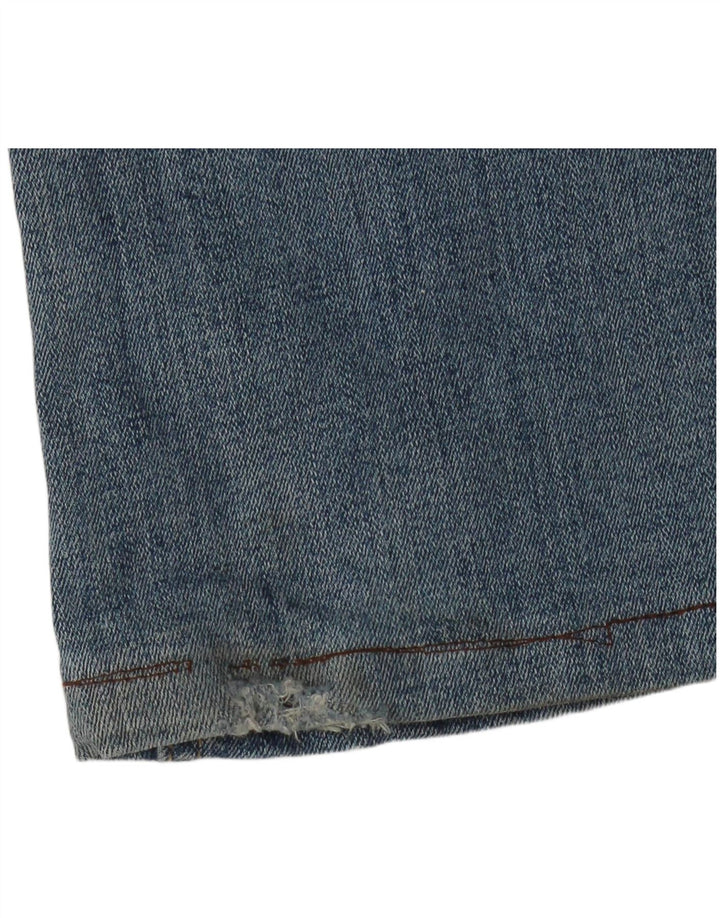 Zara Dame Flared Jeans EU 34 2XS W24 L31 Blå