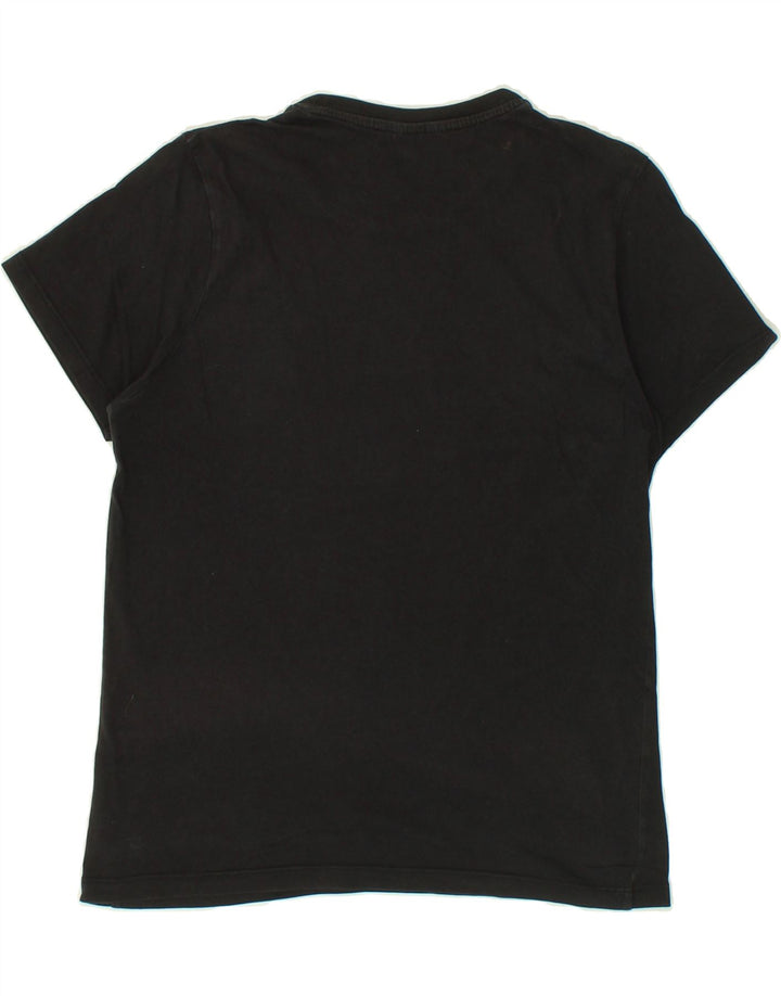 JACK & JONES Mens Graphic T-Shirt Top Small Black Cotton Vintage Jack & Jones and Second-Hand Jack & Jones from Messina Hembry 
