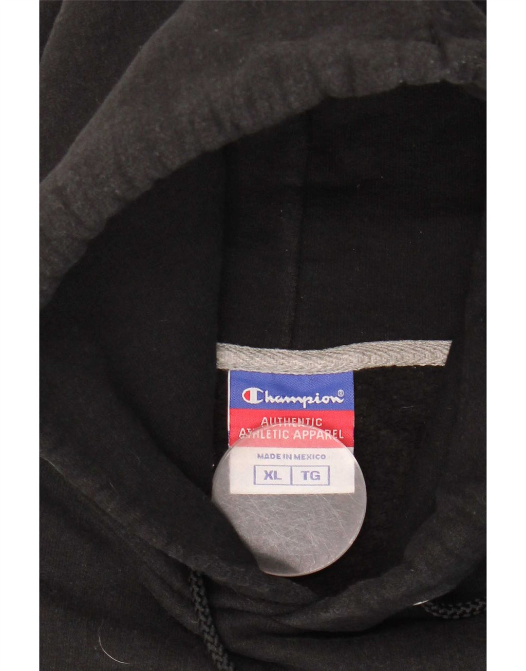 Champion Herre hættetrøje Jumper XL Sort bomuld