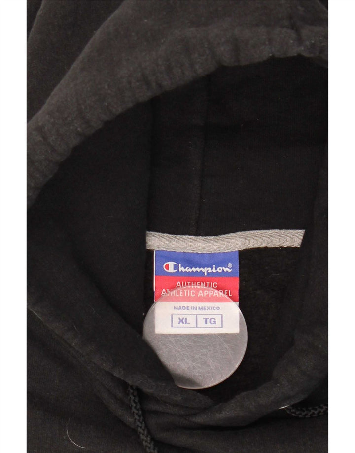 Champion Herre hættetrøje Jumper XL Sort bomuld