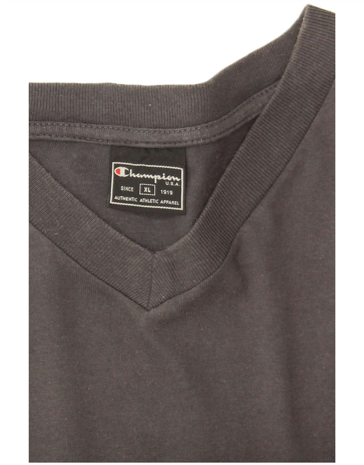 Champion Herre T-Shirt Top XL Grå