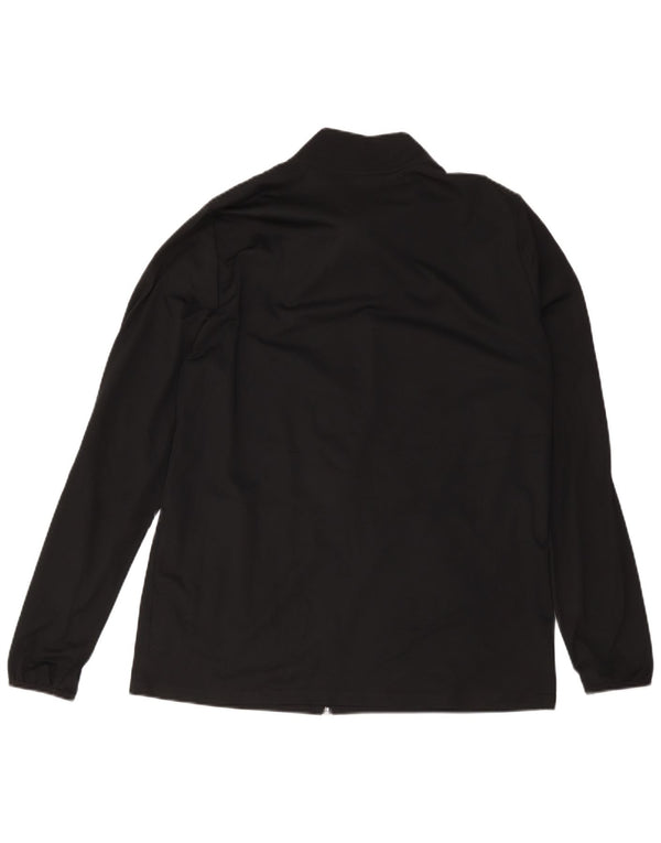 Nike herre Dri Fit træningsdragt topjakke XL sort polyester