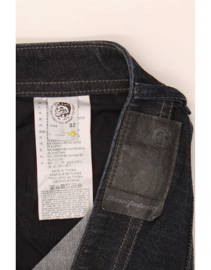 Diesel Dame Slim Jeans W32 L32 Marineblå Bomuld