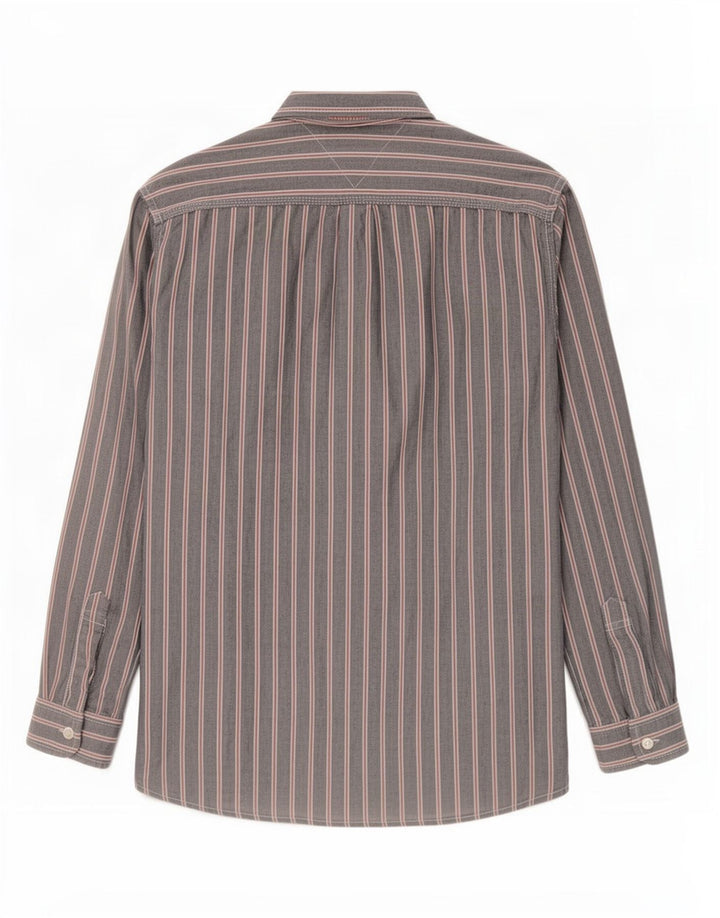 Tommy Hilfiger Herreskjorte Medium Grey Pinstripe Bomuld