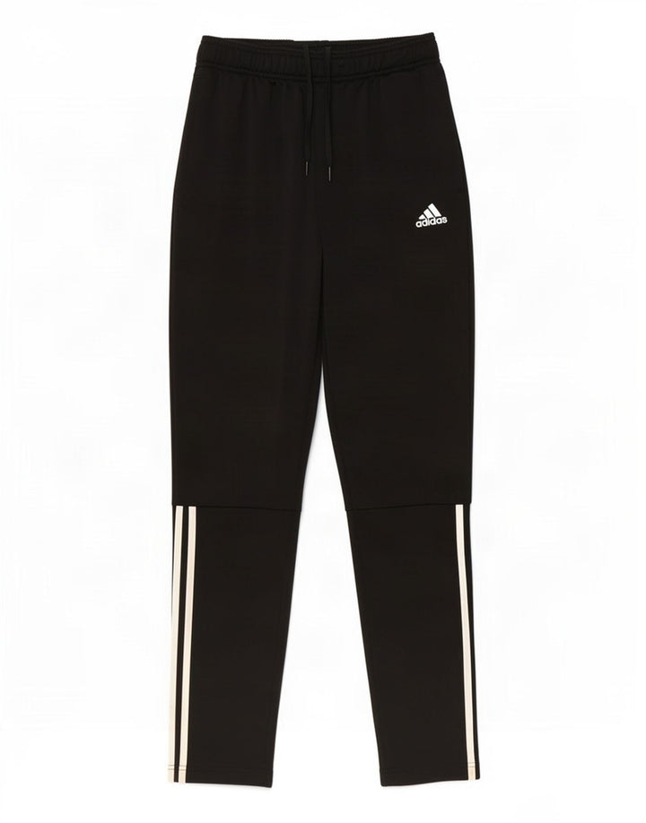 Adidas Drenge Træningsdragt Bukser 13-14 År Sort Polyester