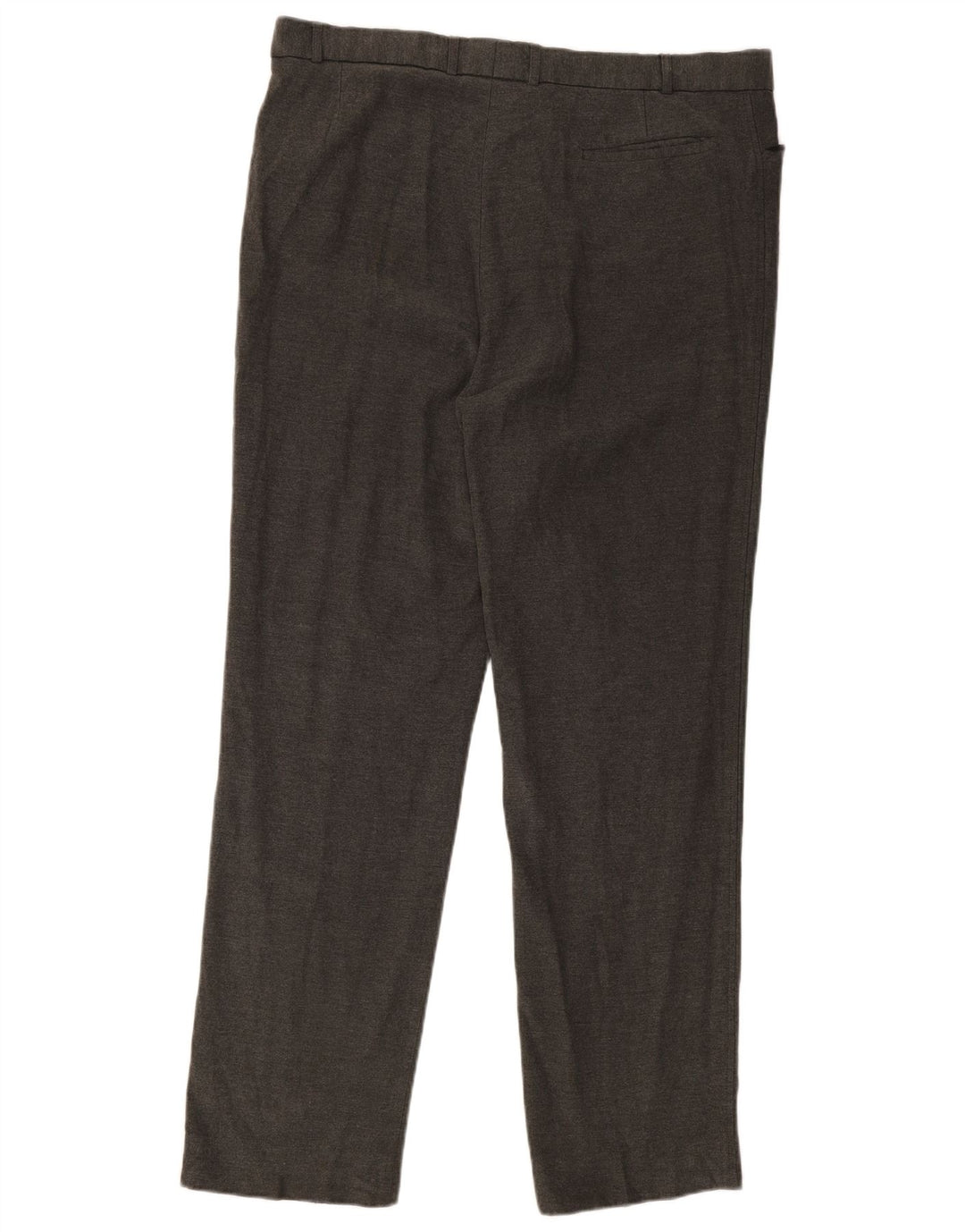 Marks & Spencer Straight Casual Bukser til mænd W40 L33 Grå Viscose