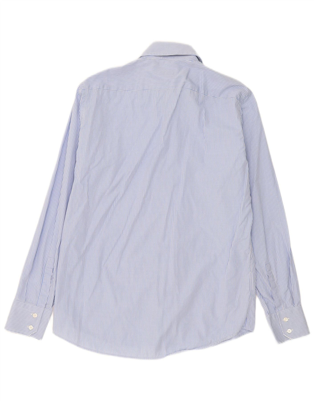 Hugo Boss Herreskjorte str. 40 15 3/4 Medium Blue Gingham