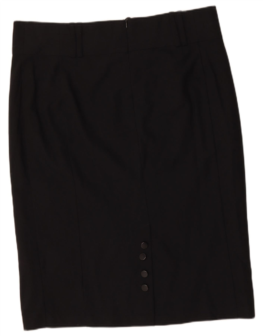 Marks & Spencer Pencil Nederdel til kvinder UK 20 2XL W40 Sort Polyester