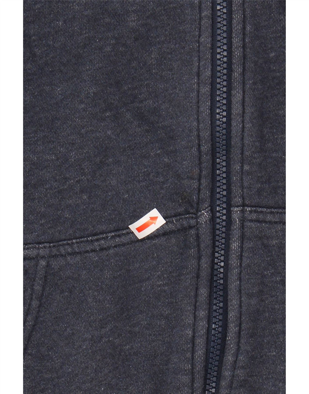 NIKE hættetrøje med lynlås til mænd mellem marineblå bomuld