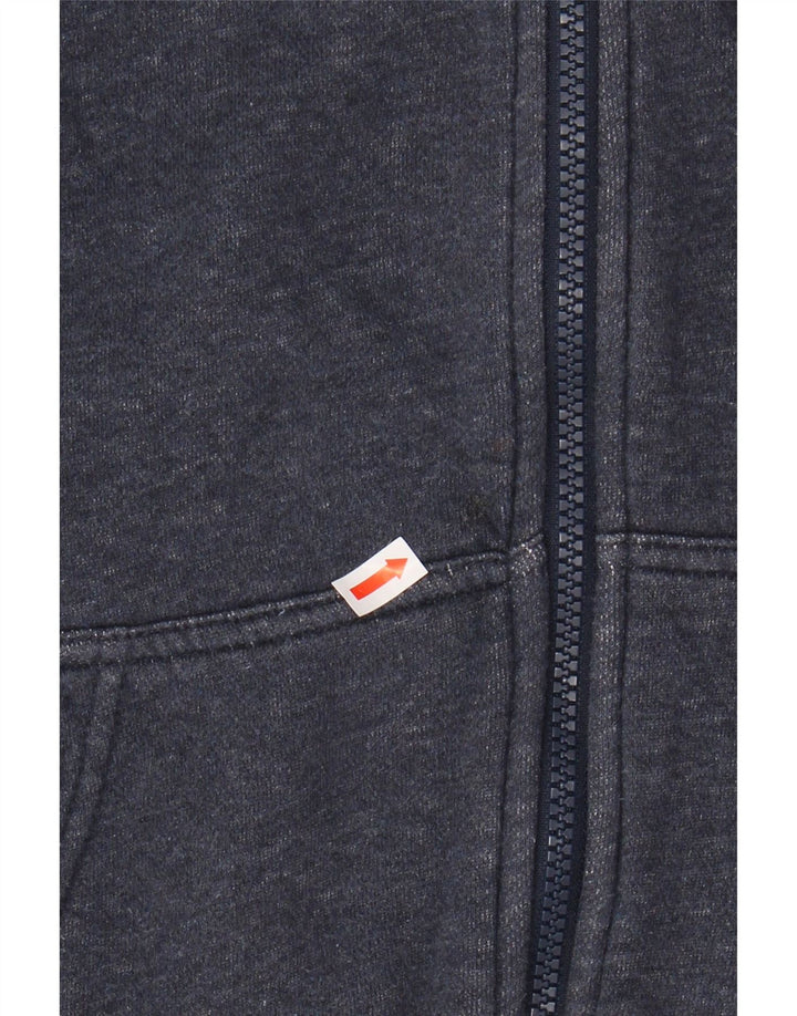 NIKE hættetrøje med lynlås til mænd mellem marineblå bomuld