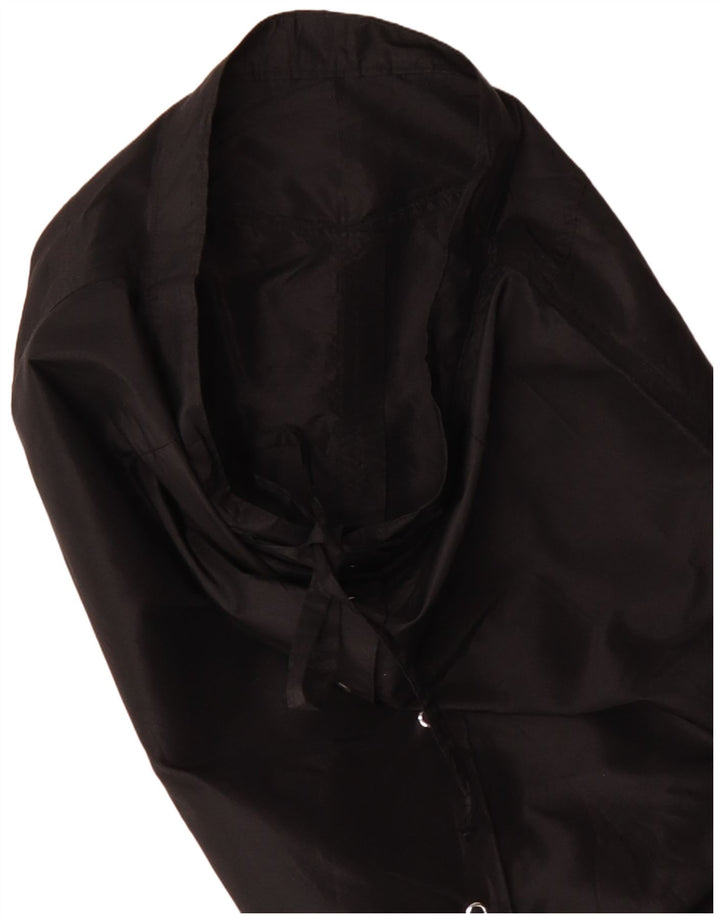 Vintage kvinders højtaljede lige nederdel W28 Medium Black