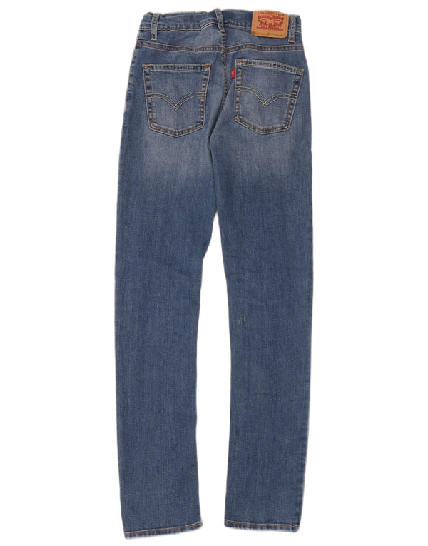 Levi's Boys 510 Skinny Jeans 11-12 år W26 L30 Blå Bomuld