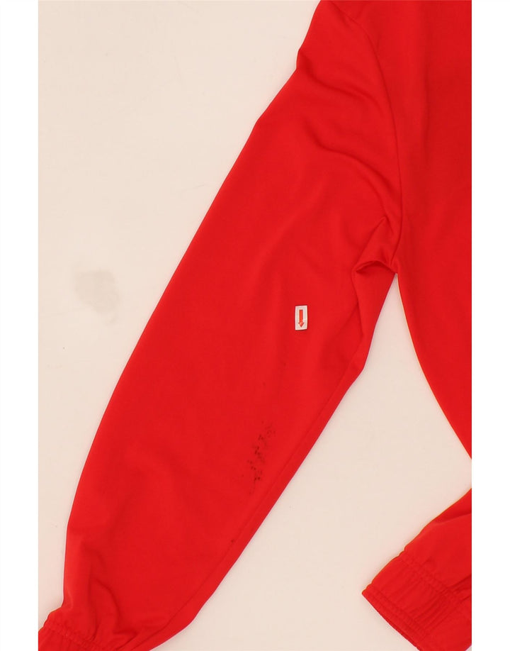 PUMA Mens Graphic Tracksuit Top Jacket Small Red Colourblock Vintage Puma and Second-Hand Puma from Messina Hembry 