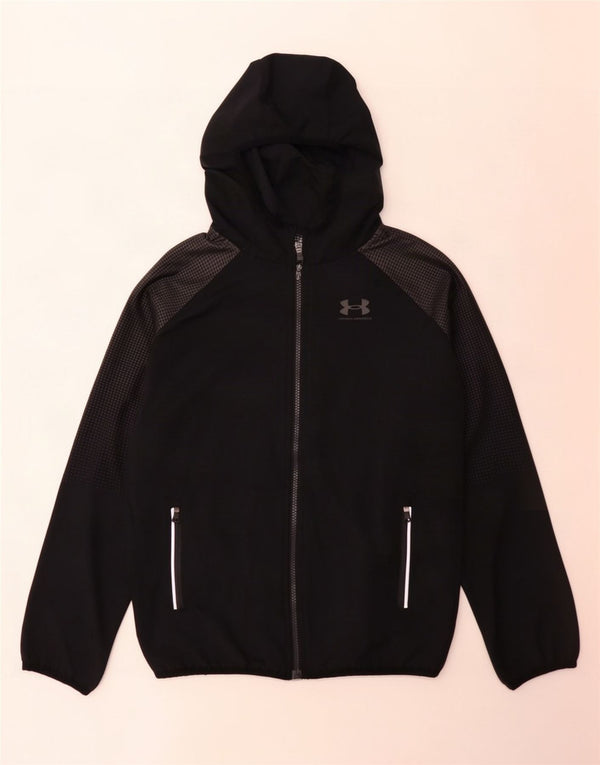 Under Armour Boys Loose Fit træningsdragt Topjakke 10-11 år Sort