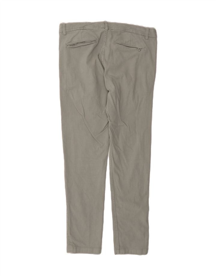 ZARA Womens Slim Chino Trousers EU 42 Large W32 L31 Grey Vintage Zara and Second-Hand Zara from Messina Hembry 