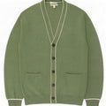 Marks & Spencer Herre Cardigan Sweater 2XL Grøn Polyester