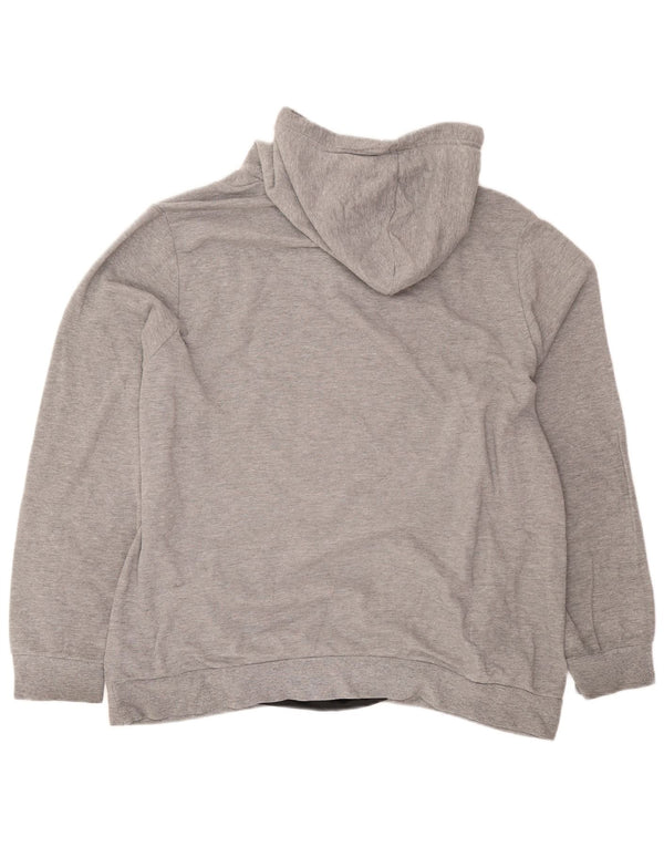 Oakley Herre Grafisk Hoodie Jumper 2XL Grå Flecked