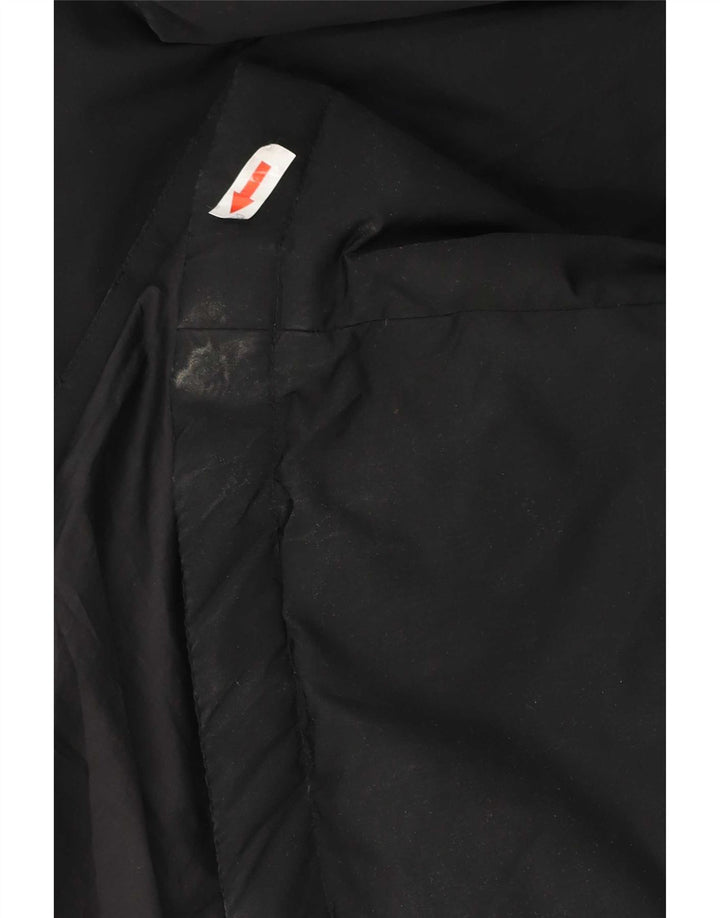 Marks & Spencer Herre hættepolstret frakke UK 40 Large Black Polyester