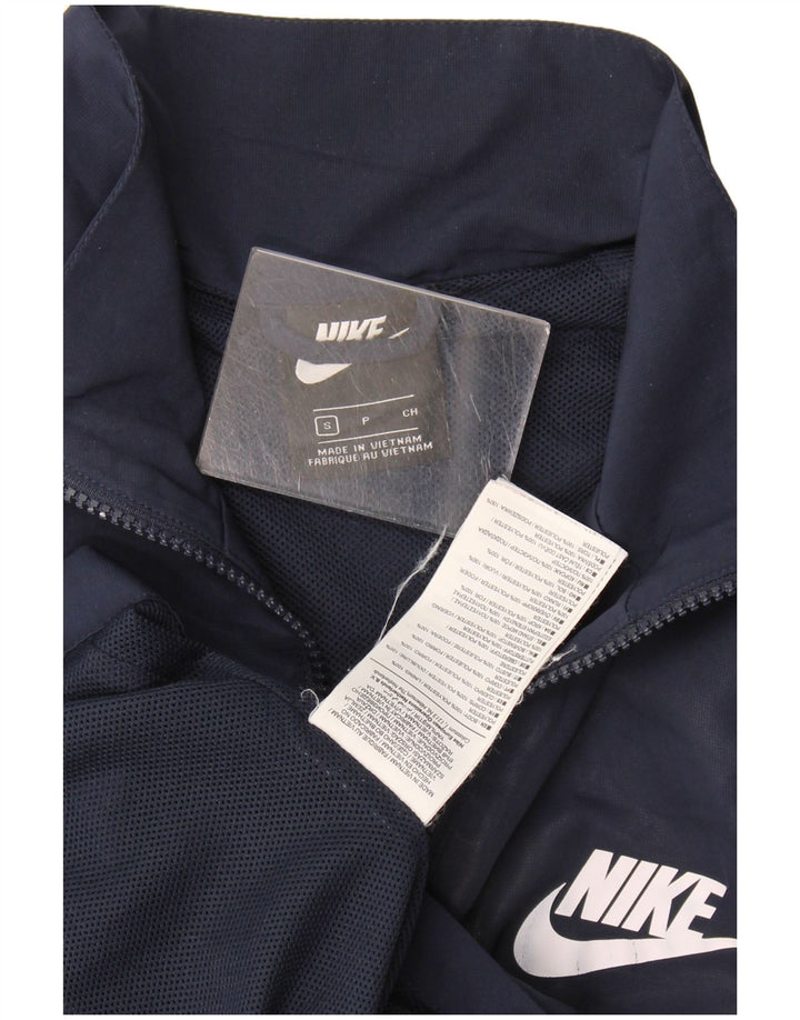 Nike træningsdragt til mænd, topjakke, lille marineblå polyester