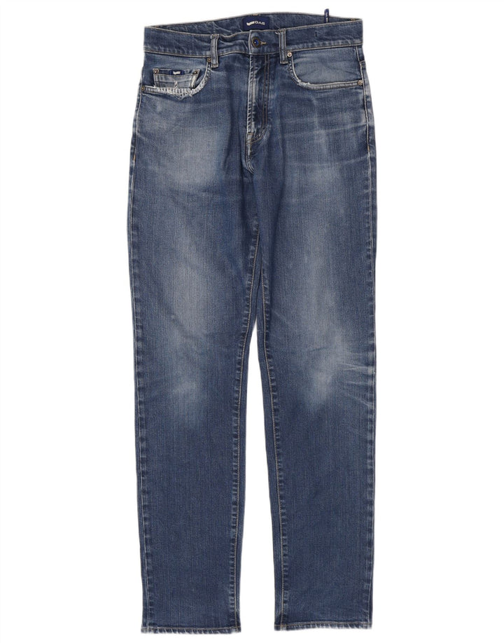 Gas Slim Jeans til mænd W32 L34 Blå