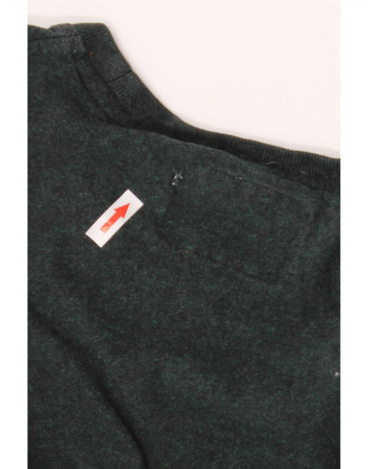 Superdry T-shirt top til mænd, stor grøn bomuld