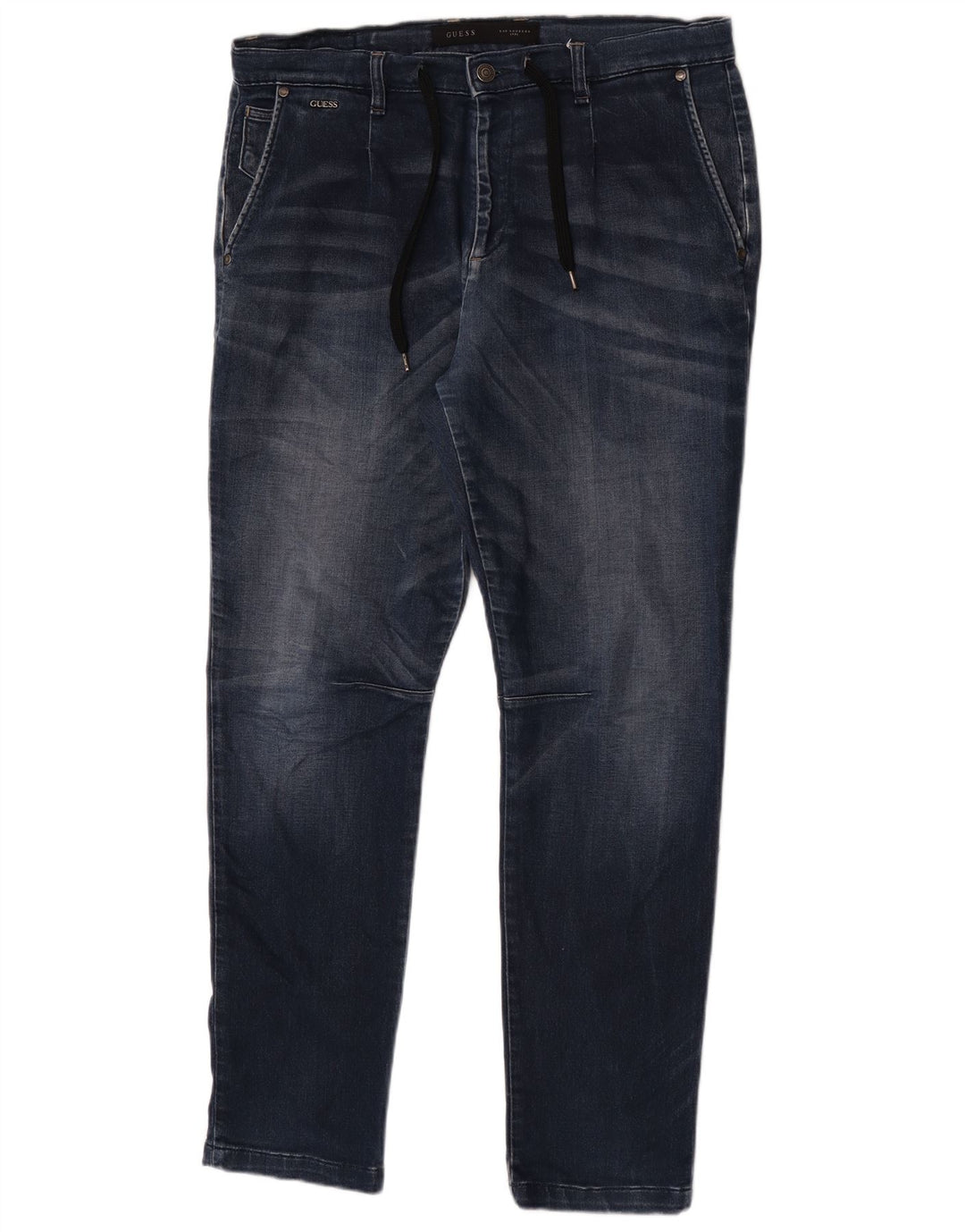 Guess Slim Jeans til mænd W33 L32 Marineblå