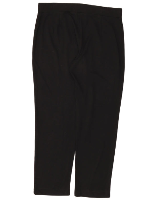 Marks & Spencer Dame tilspidsede fritidsbukser UK 14 Large W32 L26 Black