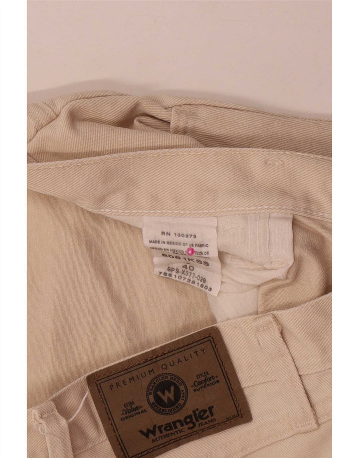 Wrangler Denim Shorts til mænd W40 XL Beige Bomuld