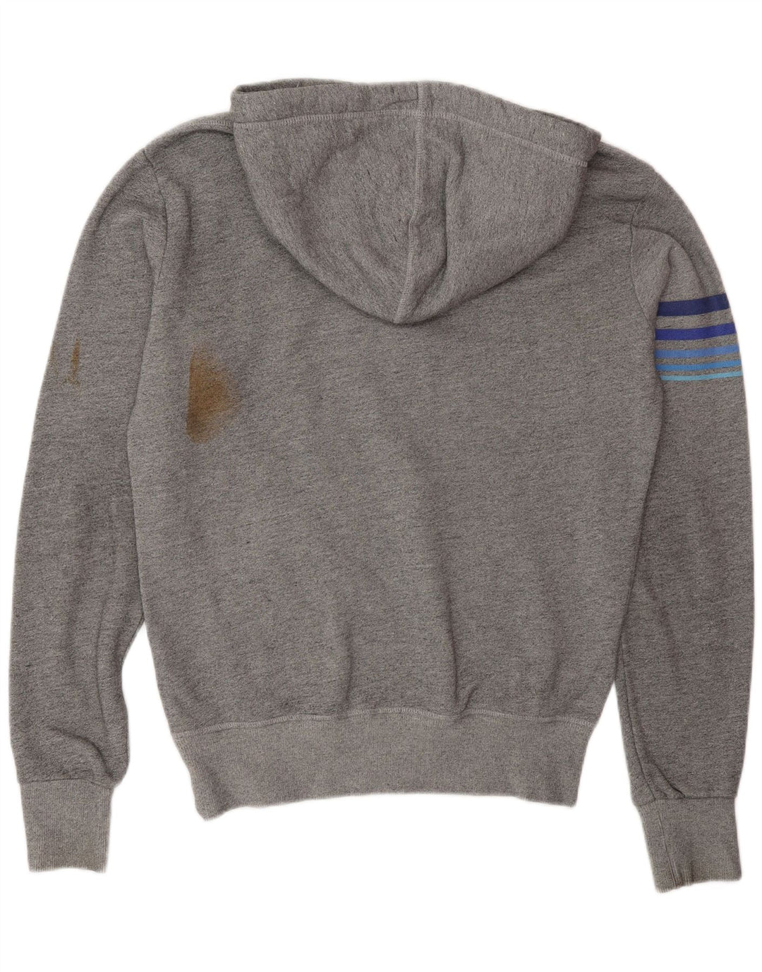 Superdry Grafisk hættetrøje til mænd mellemgrå bomuld