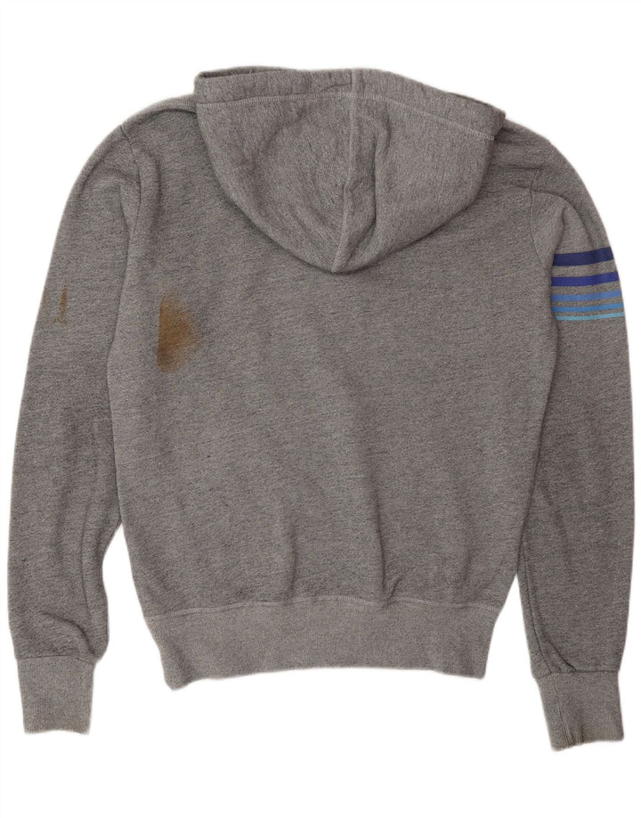 Superdry Grafisk hættetrøje til mænd mellemgrå bomuld