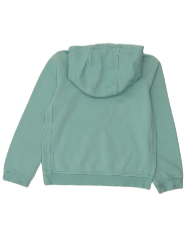 Nike Girls Standard Fit Hoodie Jumper 10-11 år Medium Grøn Bomuld