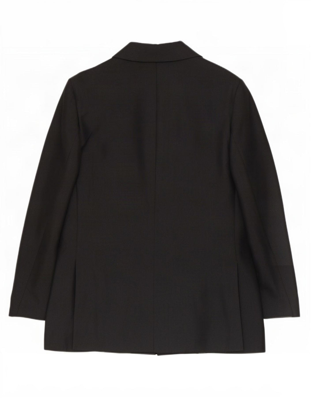 Benetton Dame 3-knaps blazerjakke IT 42 Medium Sort viskose