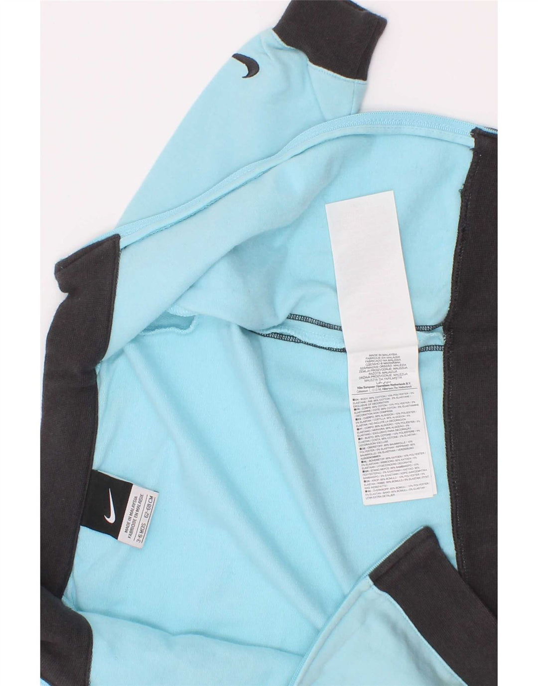 Nike Baby Boys Grafisk træningsdragt topjakke 3-6 måneder Blå Colourblock