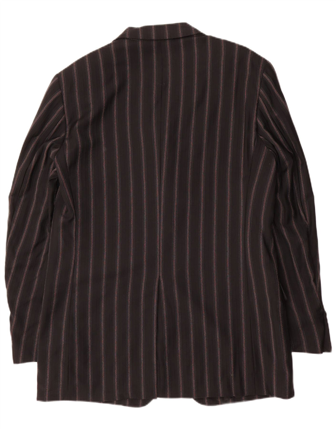 PAL ZILERI Herre 3-knap 2-delt jakkesæt IT 50 Large W34 L33 Sort Stribet