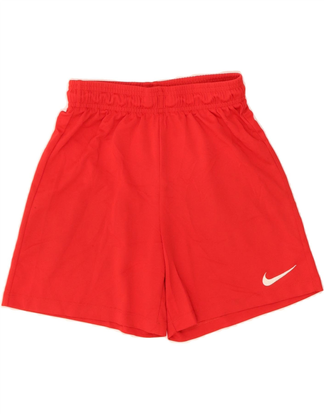 NIKE Boys Dri Fit Sport Shorts 10-11 Years Medium Red Polyester Vintage Nike and Second-Hand Nike from Messina Hembry 
