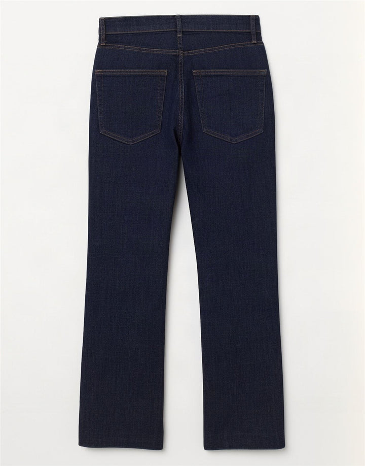 Zara Dame Straight Jeans EU 38 Small W28 L27 Blå Bomuld