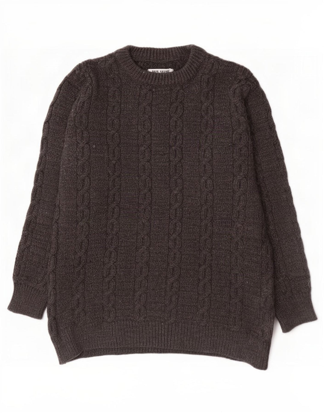 Dunnes Stores Herre Boat Neck Jumper Sweater Stor Grå Uld