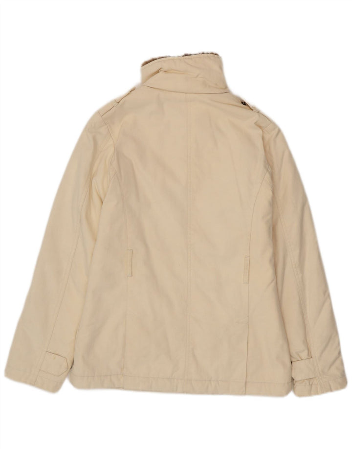 Woolrich Militærjakke til kvinder UK 6 XS Beige Nylon