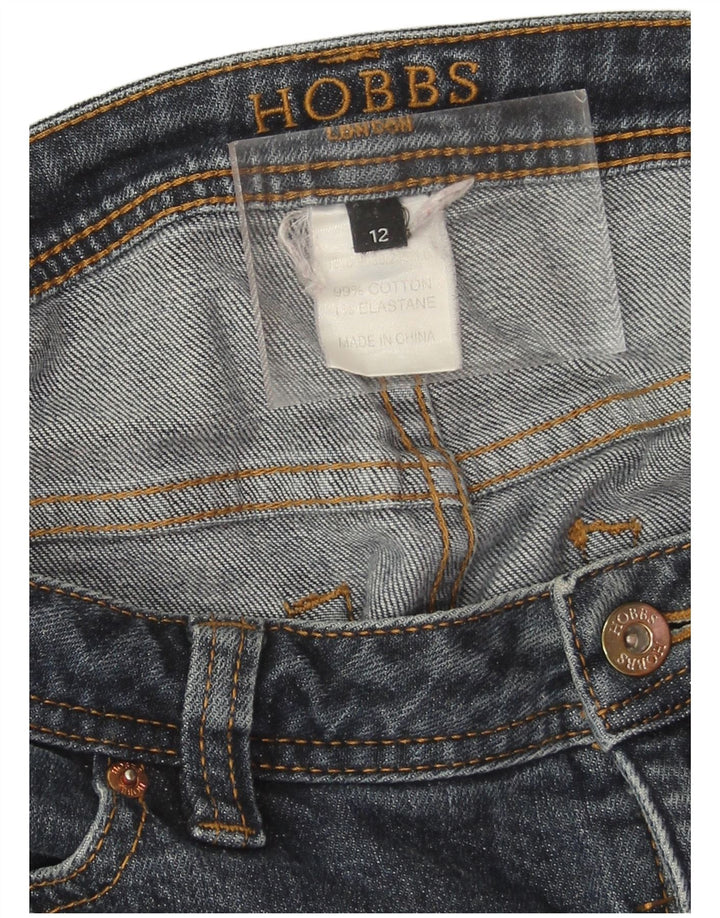 Hobbs Dame Bootcut Jeans UK 12 Medium W32 L32 Marineblå Bomuld