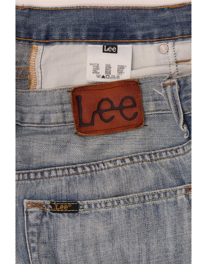 Lee Herre Ripley Straight Jeans W32 L29 Blå Bomuld