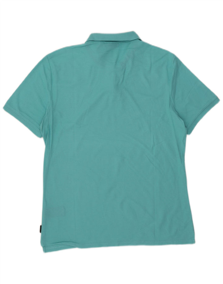 Calvin Klein herre poloshirt Medium blå bomuld