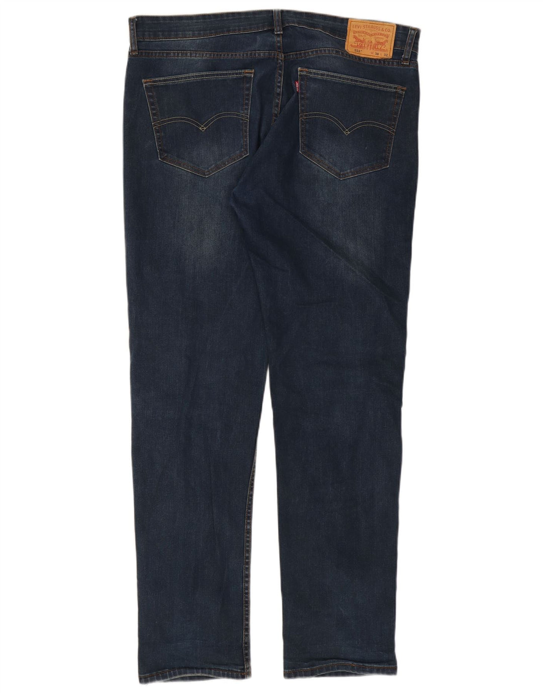Levi's Herre 511 Slim Jeans W38 L32 Blå Bomuld