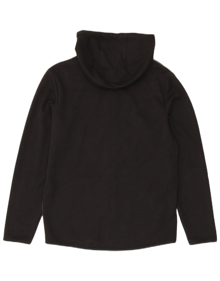Jack & Jones Hættetrøje med lynlås til mænd Medium Sort Colourblock Polyester