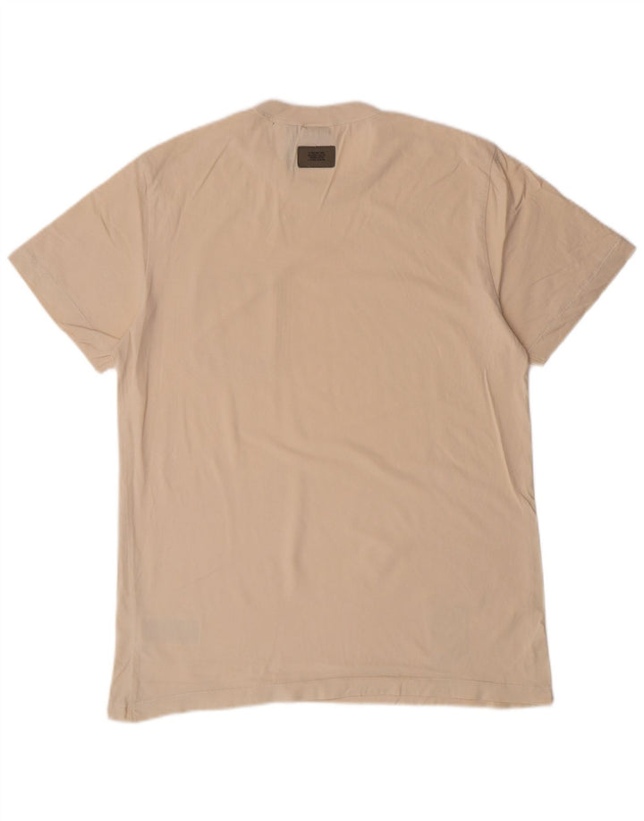 G-STAR Herre T-Shirt Top Medium Off White Bomuld