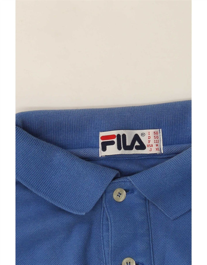 Fila Poloskjorte til mænd IT 50 Medium Blå