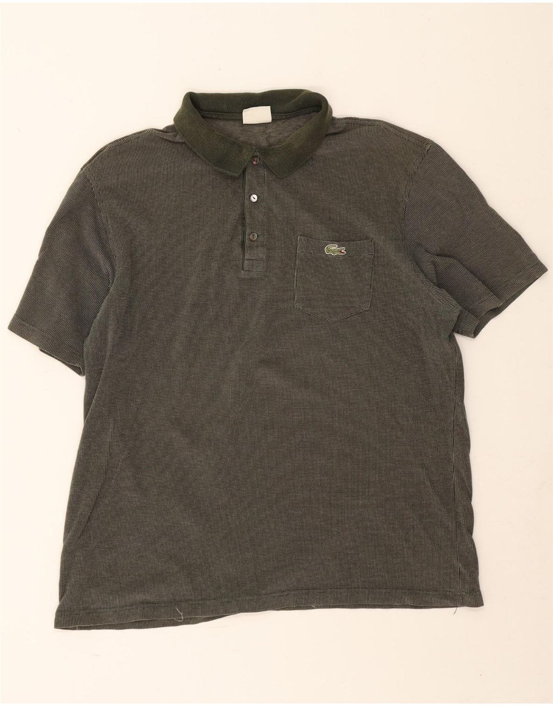 Lacoste Herre poloskjorte str. 7 2XL Khaki Bomuld